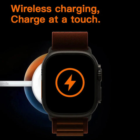 Smart Watch T800 Ultra Series 8 with  Wireless Charger