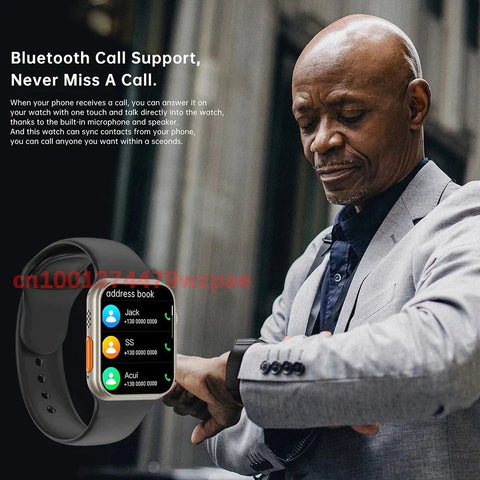 Smart Watch T800 Ultra Series 8 with  Wireless Charger