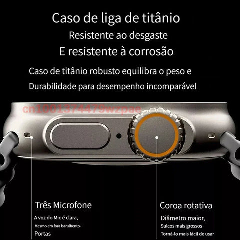 Smart Watch T800 Ultra Series 8 with  Wireless Charger